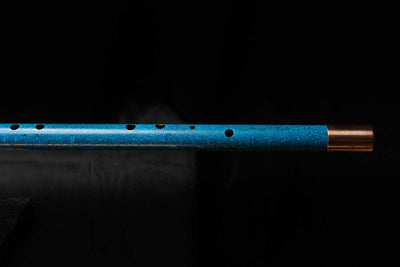 Bass F Copper Flute #BF0047 in Deep Ocean Power