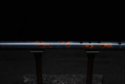 Low D Copper Flute #LDC0088 in Turquoise Burl