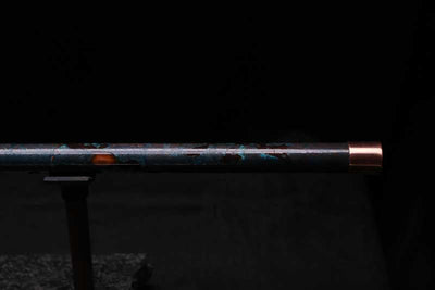 Low D Copper Flute #LDC0087 in Deep Ocean Waters