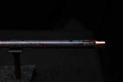 Low D Copper Flute #LDC0086 in Deep Ocean Waters