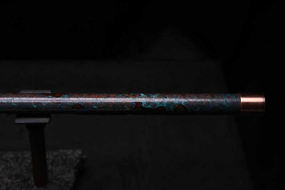 Low D Copper Flute #LDC0086 in Deep Ocean Waters