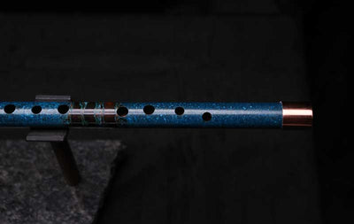 Low D Copper Flute #LDC0080 in Three Path Night