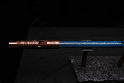 Low D Copper Flute #LDC0080 in Three Path Night