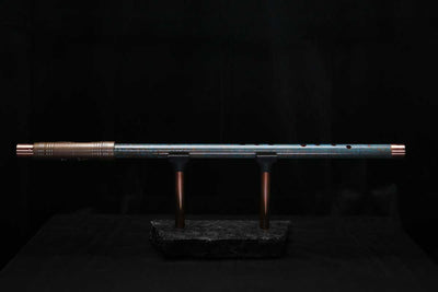 Low D Copper Flute #LDC0068 in Ocean Mist