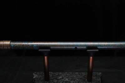 Low D Copper Flute #LDC0068 in Ocean Mist