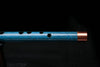 High F (Lullaby) Copper Flute #LE0097 in Deep Ocean Power