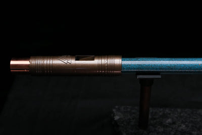 High F (Lullaby) Copper Flute #LE0097 in Deep Ocean Power