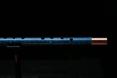 Low D Copper Flute #LDC0104 in Deep Ocean Power