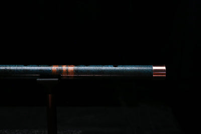 High F (Lullaby) Copper Flute #LE0098 in Three Islands