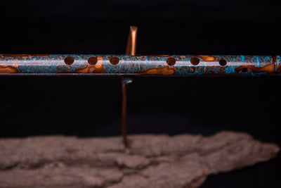 Copper Flute #0056 in Arctic Burl | Low C