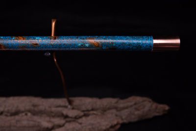 Copper Flute #0037 in Fire & Ice | Low C