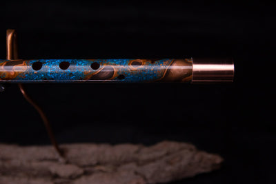 Copper Flute #0038 in Fire & Ice | Low C